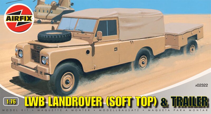 модель Грузовик с трейлером LWB LANDROVER(SFT TOP)